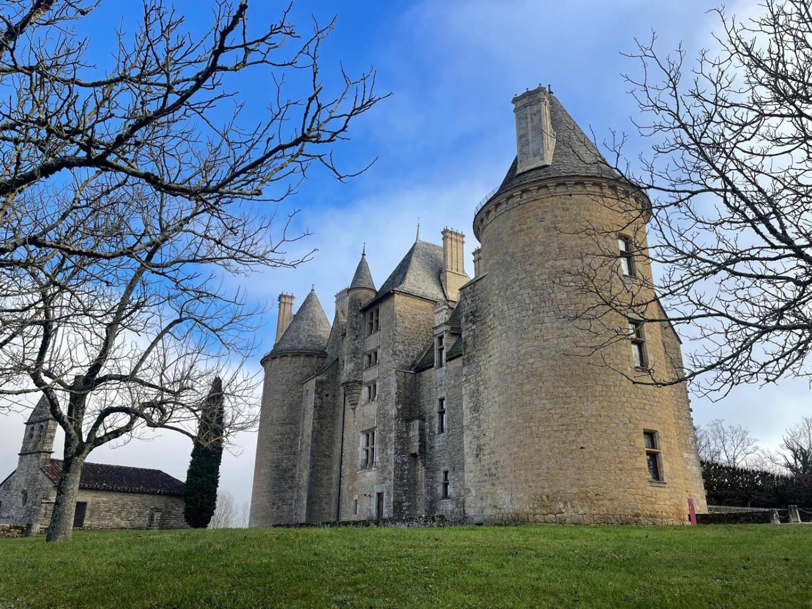 Manoir De Rieuzal Bed & Breakfast Loubressac Exterior foto