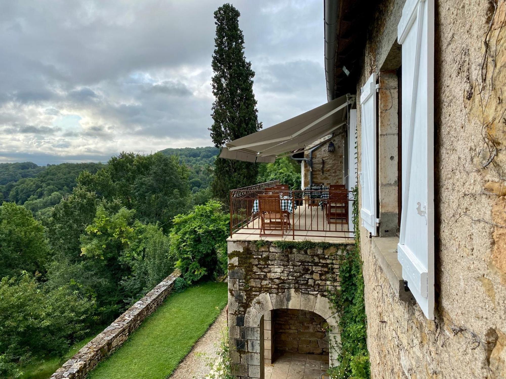Manoir De Rieuzal Bed & Breakfast Loubressac Exterior foto