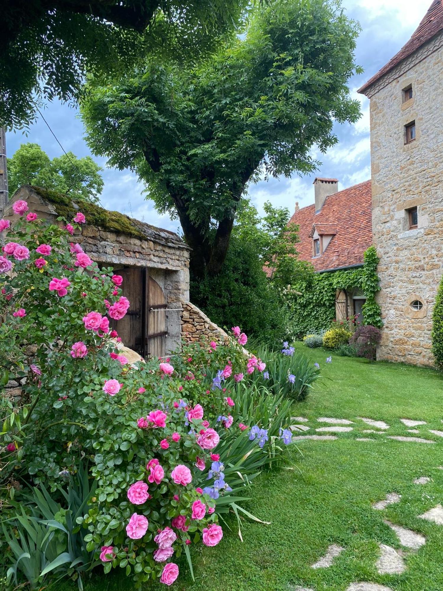 Manoir De Rieuzal Bed & Breakfast Loubressac Exterior foto